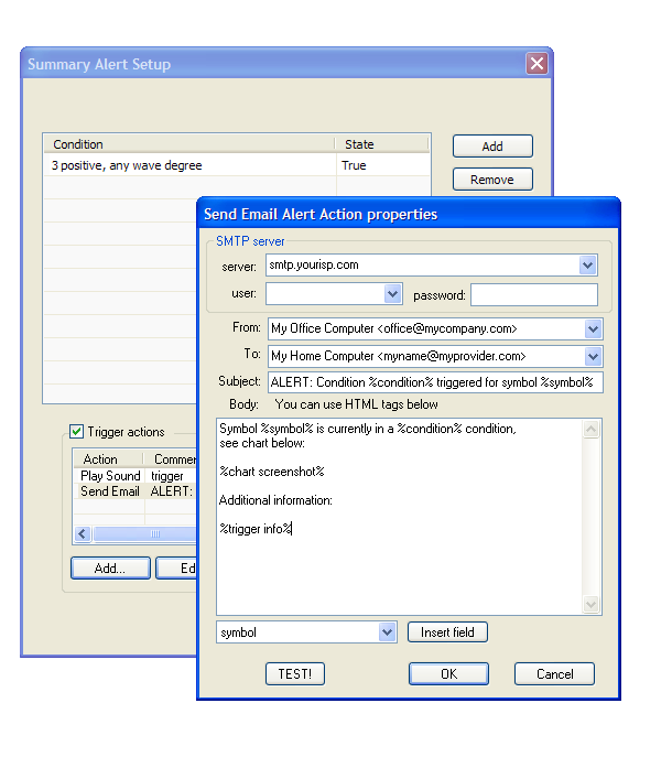 Custom Indicator Editing